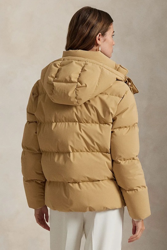 Polo Ralph Lauren kurtka puchowa MATTE POLY 211971190001 beżowy AW25