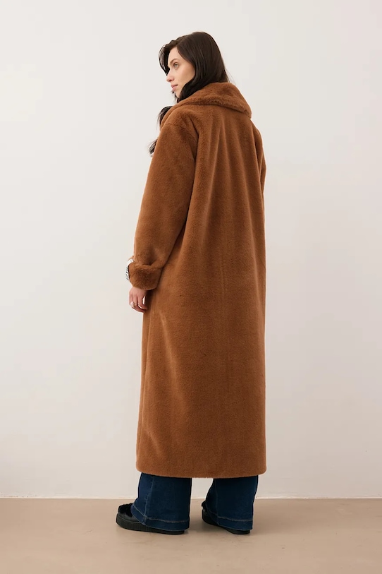 Bizuu płaszcz DOLOMITES DOLOMITES.POMARANCZOWY brązowy AW25