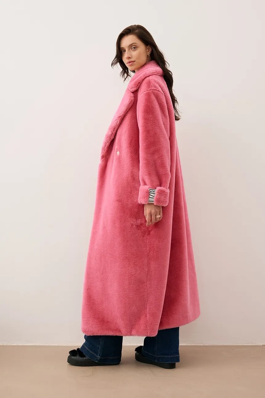 Odzież Bizuu płaszcz DOLOMITES DOLOMITES.ROZOWY różowy