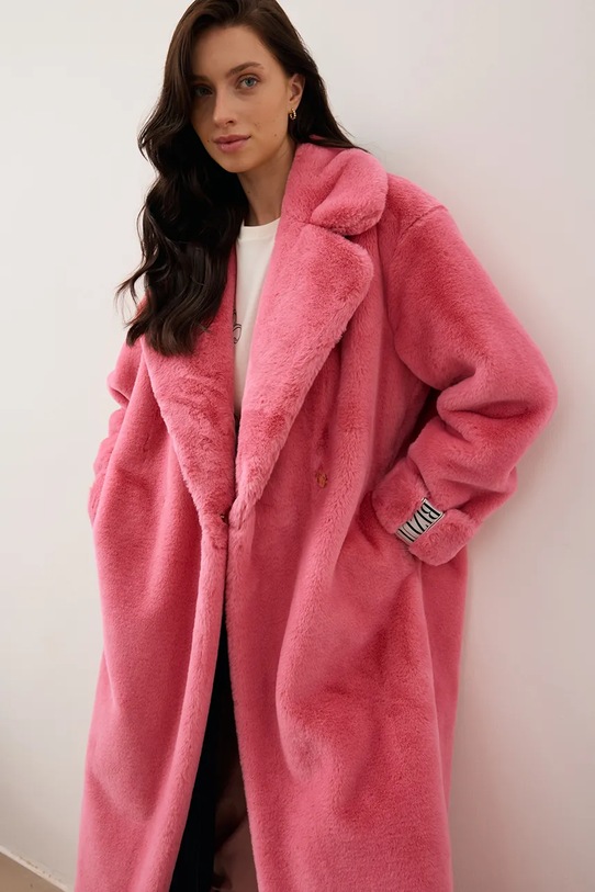 Bizuu płaszcz DOLOMITES DOLOMITES.ROZOWY różowy