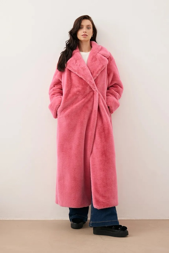 Bizuu płaszcz DOLOMITES DOLOMITES.ROZOWY