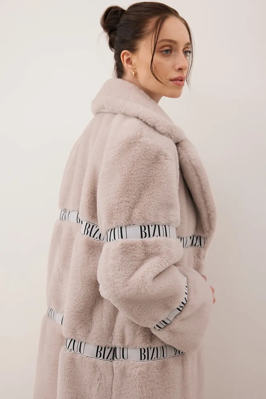Odzież Bizuu płaszcz FLORENCE FLORENCE.BEZOWY beżowy