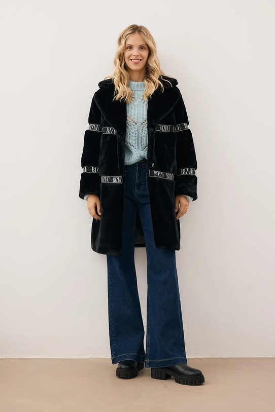 Bizuu płaszcz FLORENCE bez kaptura czarny FLORENCE.CZARNY.AW25