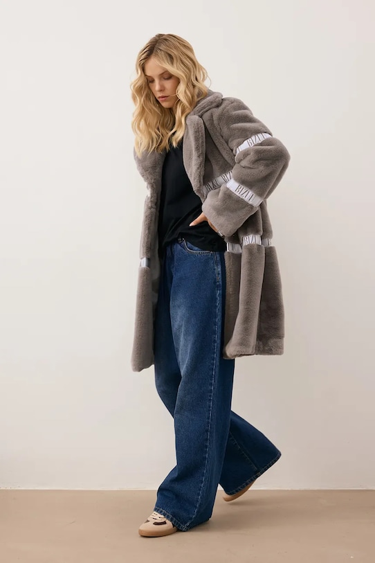 Bizuu płaszcz FLORENCE brązowy FLORENCE.TAUPE