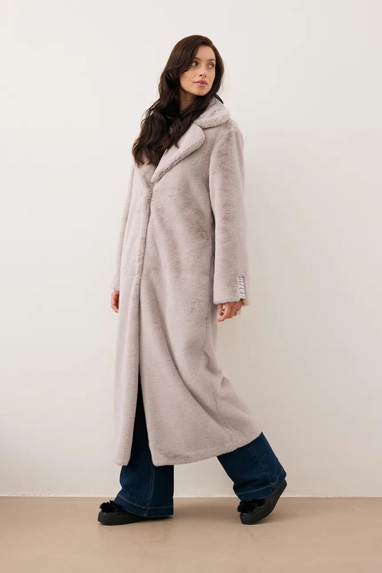 Odzież Bizuu płaszcz LIVORNO LIVORNO.BEZOWY beżowy