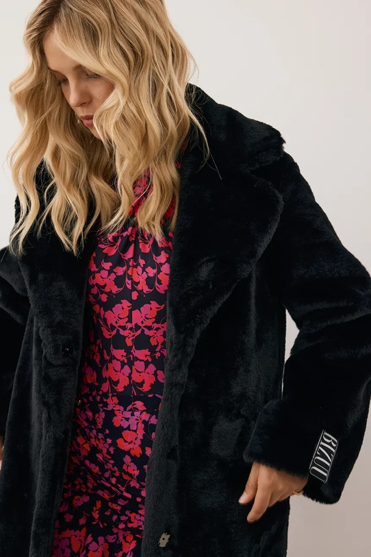 Bizuu płaszcz LIVORNO czarny LIVORNO.CZARNY