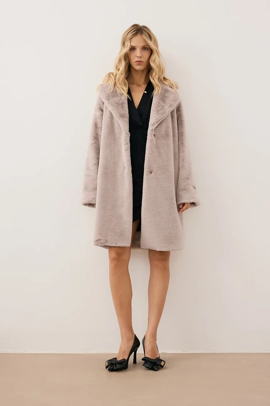 Bizuu płaszcz ROMA ROMA.BEZOWY beżowy