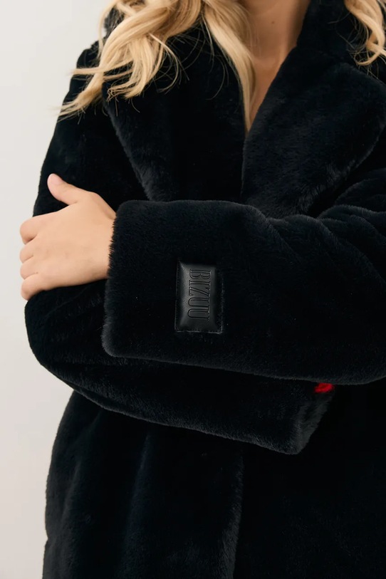 Bizuu płaszcz ROMA ROMA.CZARNY.AW25 czarny AW25