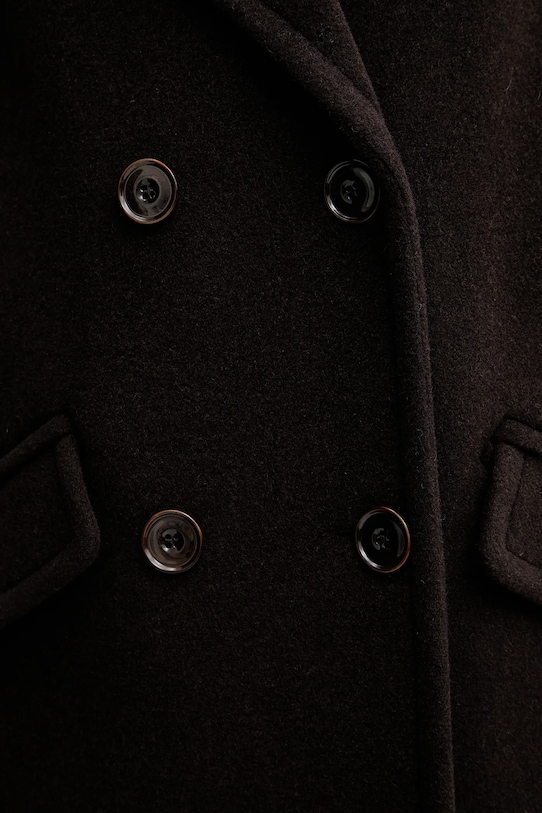 Sessun płaszcz z dodatkiem wełny 24112025