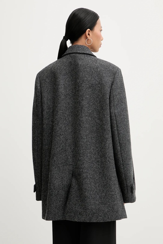 Odzież Bally płaszcz wełniany M0BA308F szary