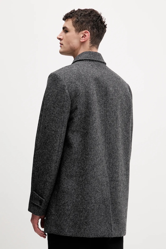 Odzież Bally płaszcz wełniany M0BA308F szary