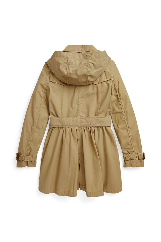 Dziewczynka Polo Ralph Lauren trencz bawełniany dziecięcy 313915796001 beżowy