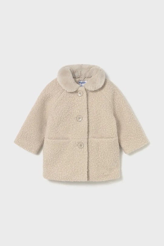 Детско палто Mayoral 2432.4A.Baby.9BYA бежов AW25