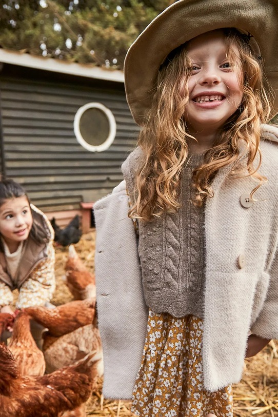 Mayoral palton copii bej 4438.6J.Mini.9BYA