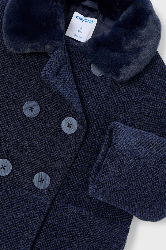 Fete Mayoral palton copii 4438.6J.Mini.9BYA bleumarin