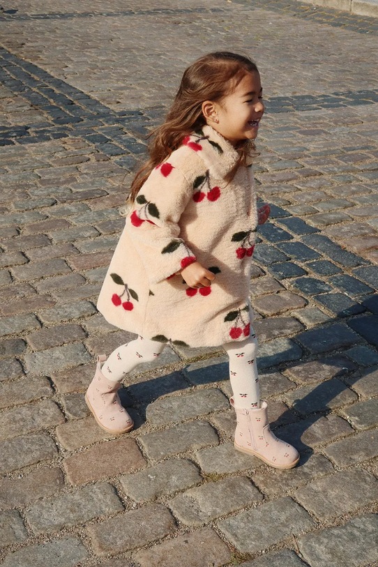 Παιδικό παλτό Konges Sløjd FUZZIE COAT GRS KS103470.9BYA