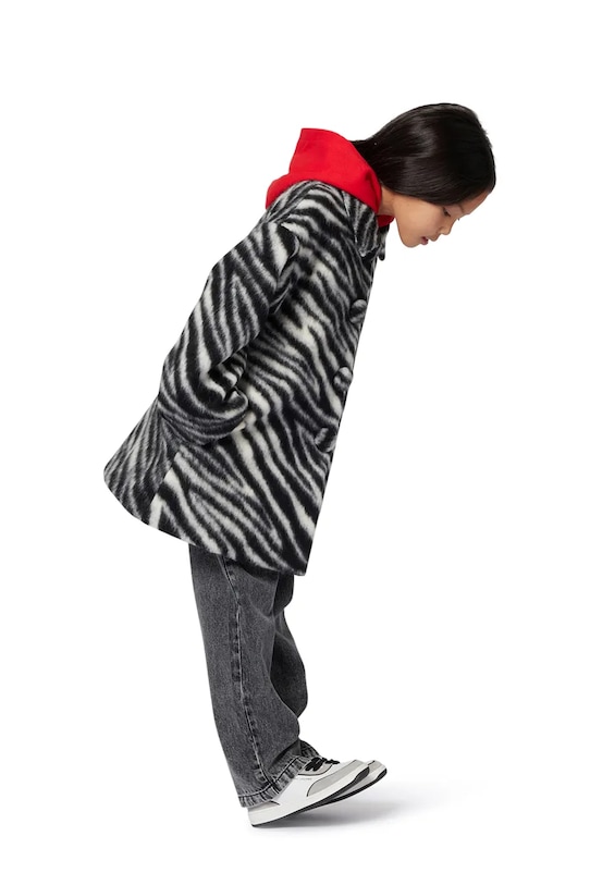 Marc Jacobs płaszcz dziecięcy bez kaptura czarny W60566