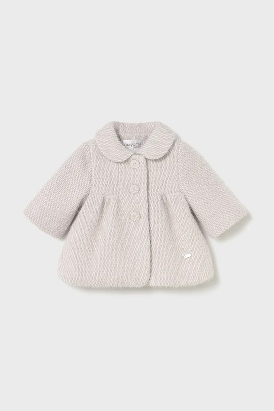 Mayoral Newborn haină de bebe 2401.2J.Newborn.9BYA gri AW25