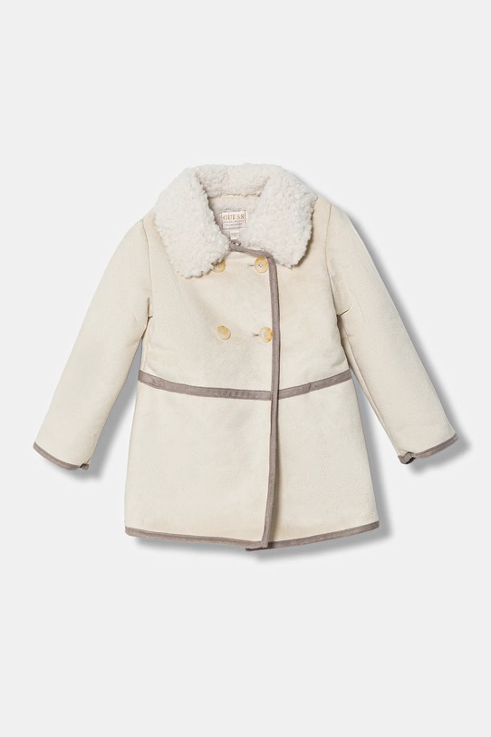 Guess płaszcz bez kaptura beżowy K5BL02.WHGN0.9BYA