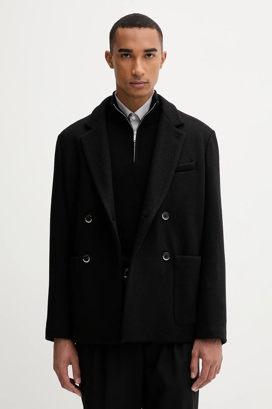 BARENA VENEZIA cappotto in lana Capospalla Molena non isolato nero CSU5226.458