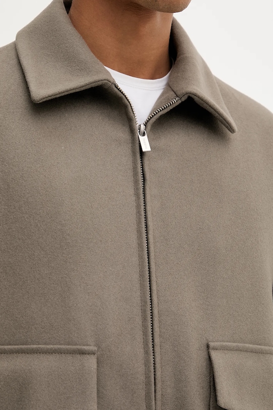 BARENA VENEZIA kurtka z wełną Capospalla Magan CSU5234.444