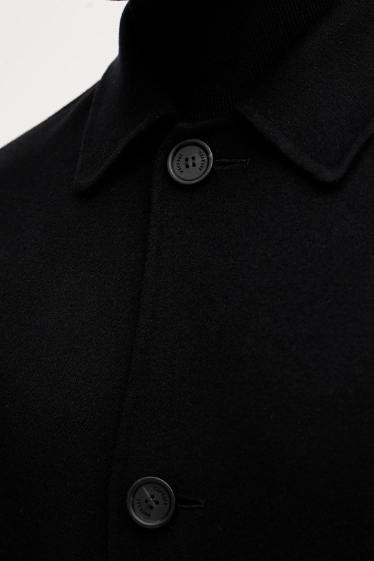 MACKAGE płaszcz wełniany BECKETT czarny