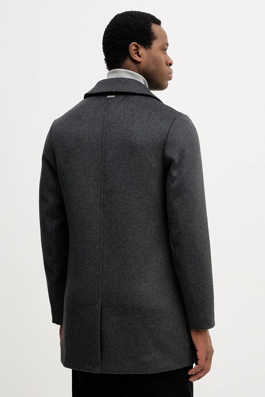 Odzież Guess płaszcz z dodatkiem wełny M4BL3S.WGJ82 szary