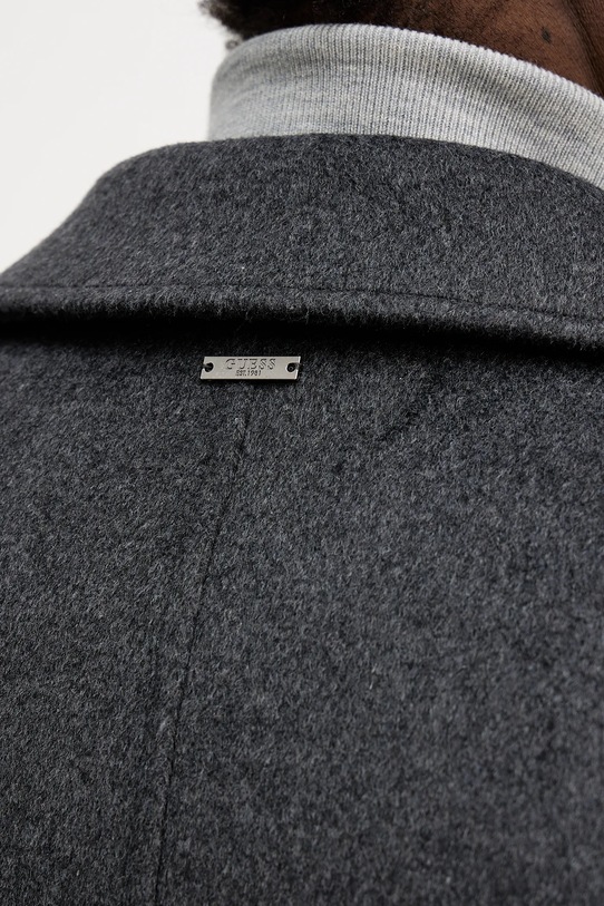 Guess płaszcz z dodatkiem wełny M4BL3S.WGJ82 szary