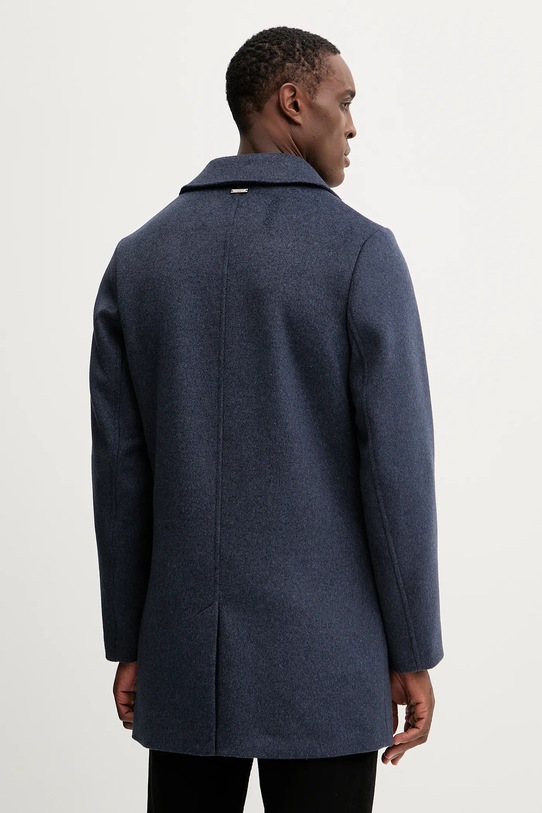 Odzież Guess płaszcz z dodatkiem wełny M4BL3S.WGJ82 niebieski