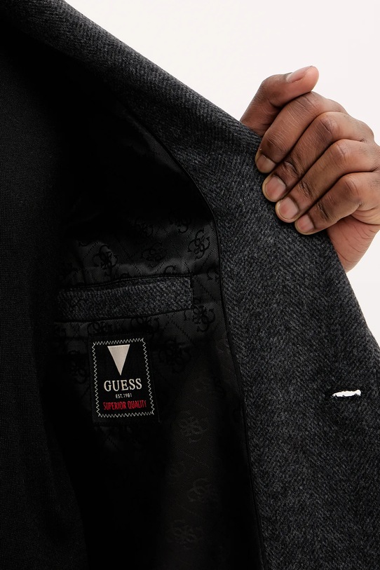 Guess płaszcz z dodatkiem wełny AUSTIN M5BL0J.W2580