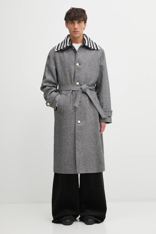 Drôle de Monsieur gyapjúkabát Le Manteau Tweed I.CT147.WV014