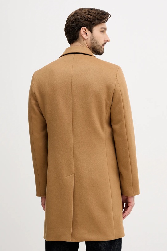 Oblečení Kabát s vlnou Tommy Hilfiger MW0MW40768 hnědá