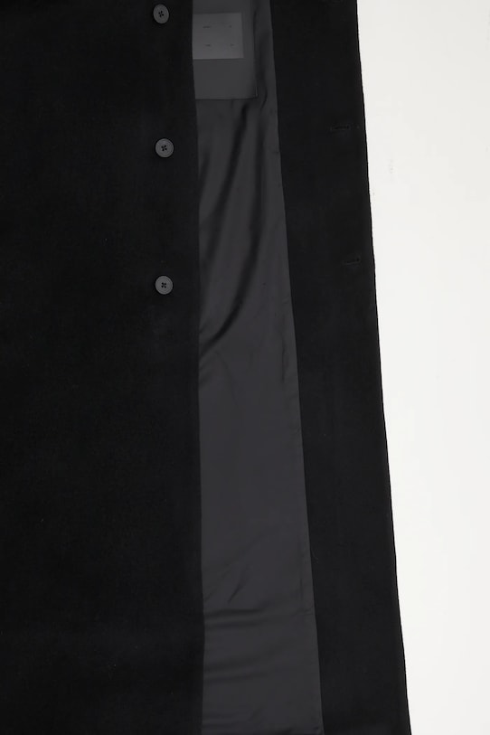 Heliot Emil płaszcz wełniany AW25.M.01.013.BLK01