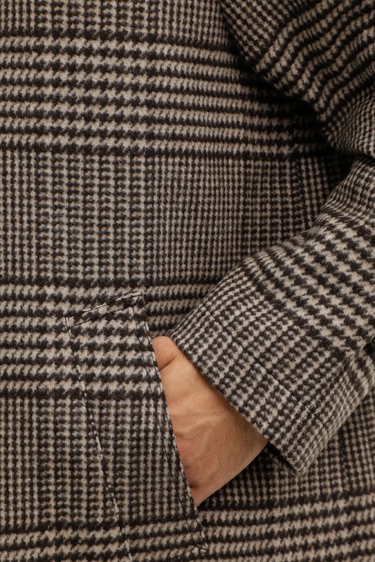 Tommy Hilfiger płaszcz z dodatkiem wełny MW0MW40633