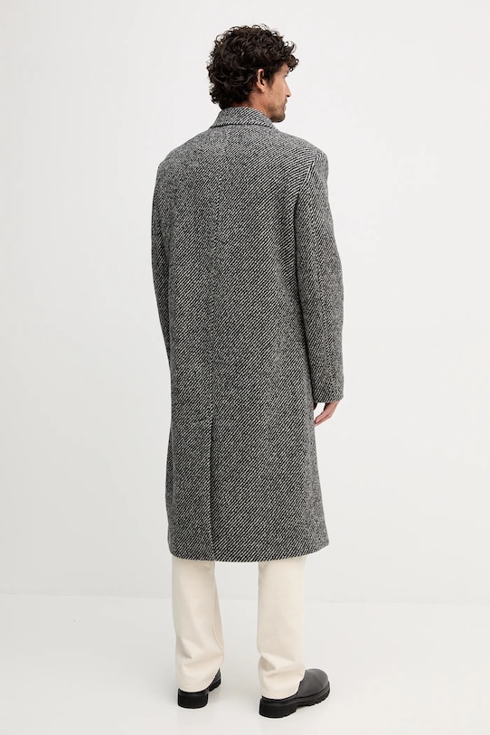 Odjeća Vuneni kaput Tommy Hilfiger MW0MW40763 crna