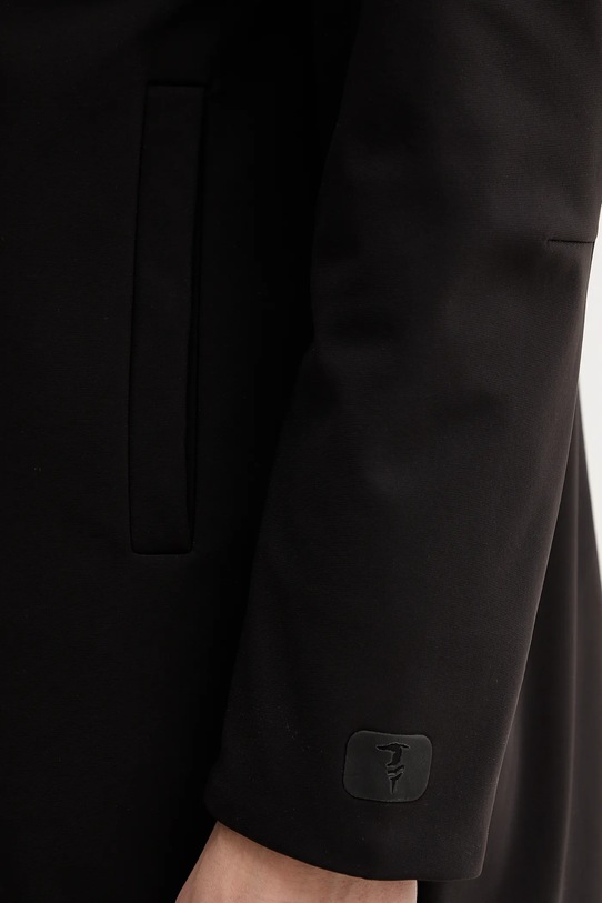 Trussardi płaszcz 8024M000007N czarny