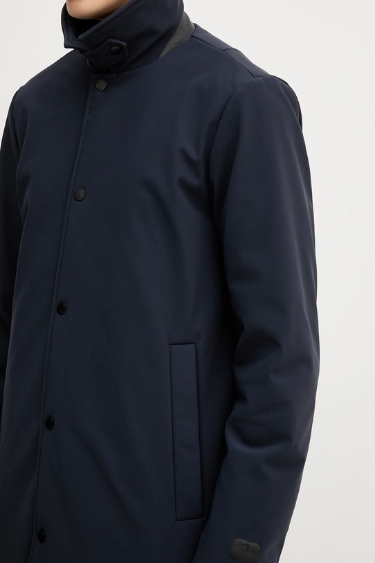 Trussardi płaszcz 8023M000006N granatowy