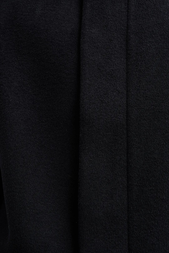 Calvin Klein płaszcz z dodatkiem wełny LV04LD457G czarny