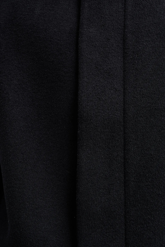 Calvin Klein płaszcz z dodatkiem wełny LV04LD457G czarny