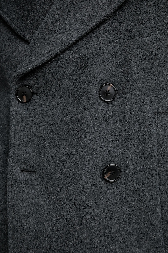 Calvin Klein płaszcz z dodatkiem wełny LV04LD472G