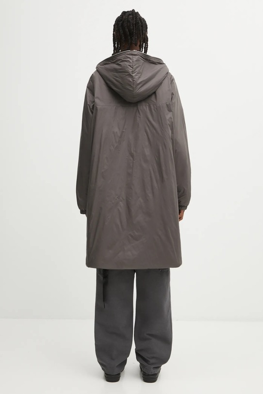 Odzież Rick Owens DRKSHDW płaszcz Sealed Windbreaker DU02E7973.NP brązowy