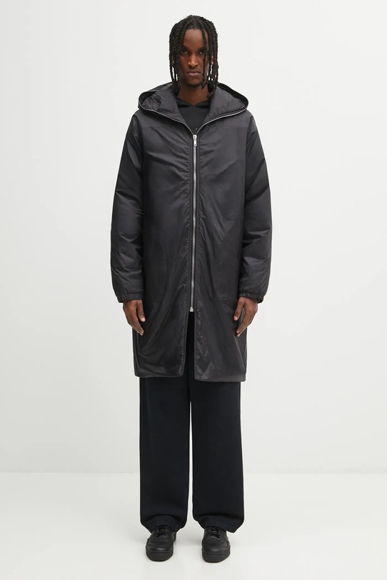 Rick Owens DRKSHDW płaszcz Sealed Windbreaker pozostałe czarny DU02E7973.NP