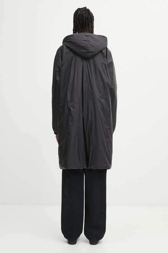Odzież Rick Owens DRKSHDW płaszcz Sealed Windbreaker DU02E7973.NP czarny