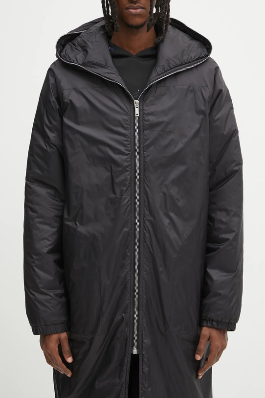 Rick Owens DRKSHDW płaszcz Sealed Windbreaker czarny DU02E7973.NP