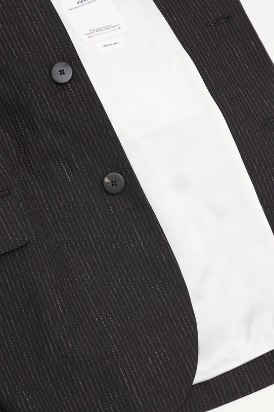 Вълнено сако Visvim hammons jkt santome 125105013025 черен