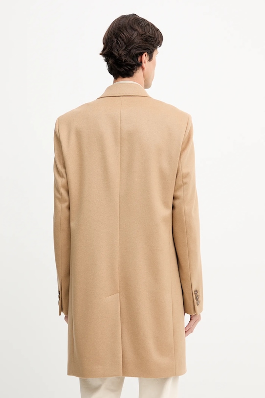 Oblečenie Vlnený kabát BOSS 50549187 béžová