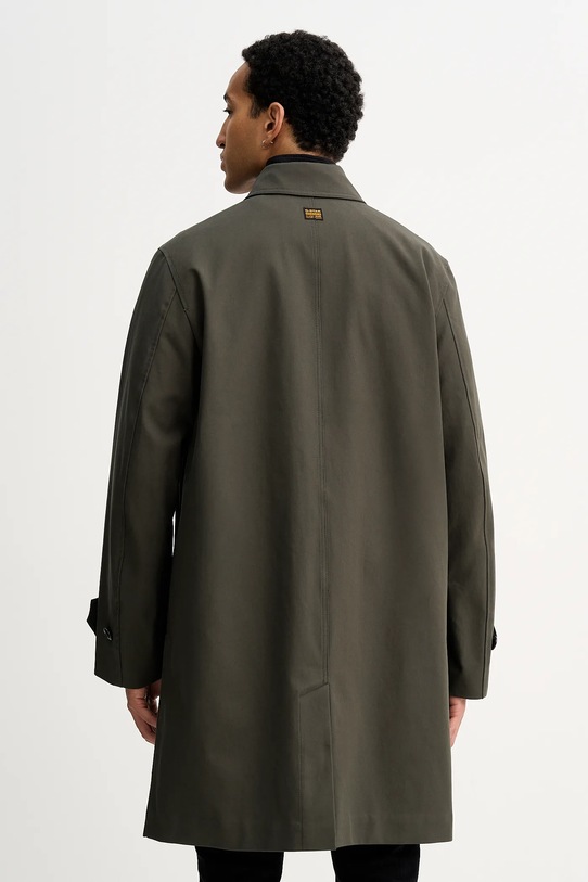 Odzież G-Star płaszcz bawełniany 0 D26991.E076 zielony