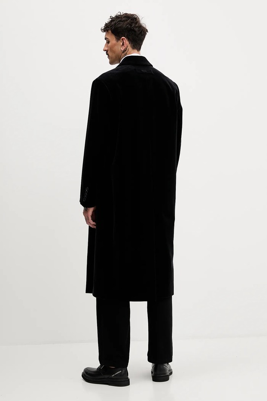 Odzież HUGO płaszcz bawełniany 50549277 czarny