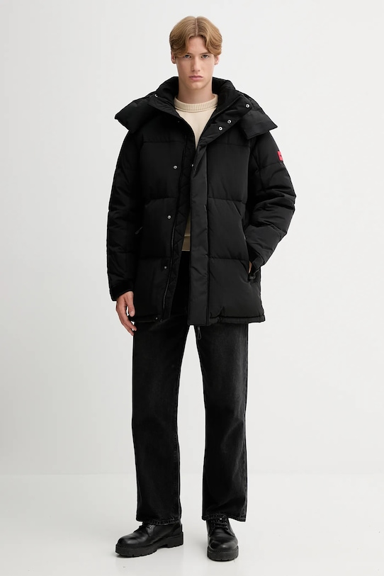 Páperová bunda HUGO 50547890 čierna AW25