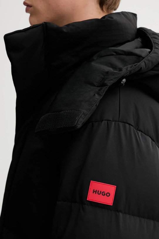 Μπουφάν με επένδυση από πούπουλα HUGO 50547890 μαύρο
